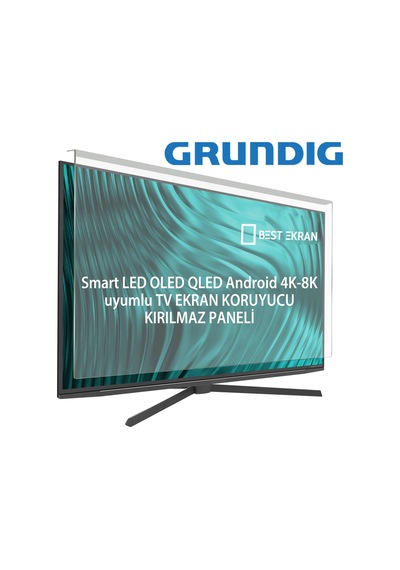 Grundig 55 Gju 7500 B Tv Ekran Koruyucu - Grundig 55" İnç 139 Cm Koruyucu 55gju7500b