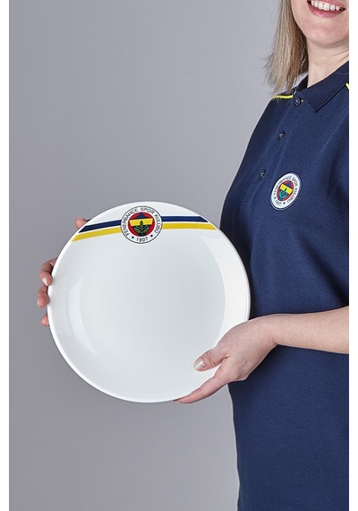 Neva N3428 Fenerbahçe Lisanslı Arma Logo 2'li Servis Tabağı Fb-ZC148TDS01