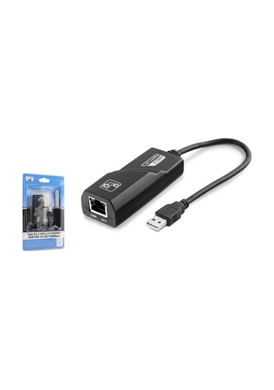 Hadron Hdx5274 Usb 2.0 Ethernet Adaptör 10/100 Mbps Siyah