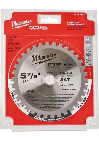Milwaukee Metal Kesme Testere 150x20 Mm 34 Diş M18 Fmcs Uyumlu