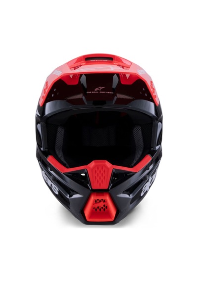 Alpinestars Sm3 Radium Off-road Kaskı Siyah Kırmızı Beyaz Siyah - Kırmızı - Beyaz