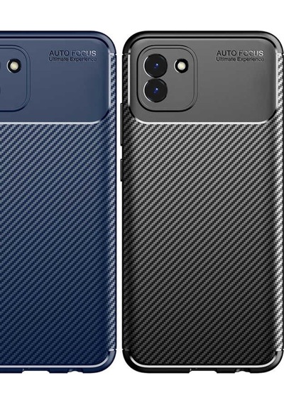 Samsung Uyumlu Galaxy A03 Kilif Zore Negro Silikon Kapak 556385767