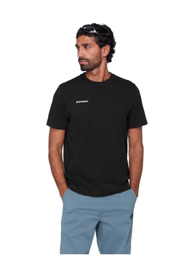 Mammut Mammut Base Men Mini Logo Erkek Siyah Tişört 001
