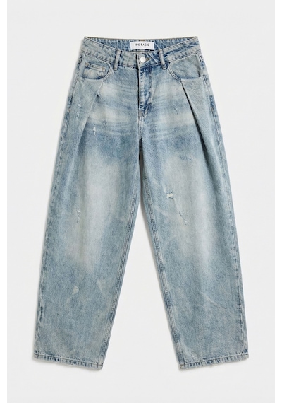 Itsbasic Kadın T.kot Rengi 12s6-65 Loose Fit Bol Kesim Özel Tasarım Denim Jean Itsbasic Kadın T.kot Rengi 12s6-65 Loose Fit Bol Kesim Özel Tasarım Denim Jean