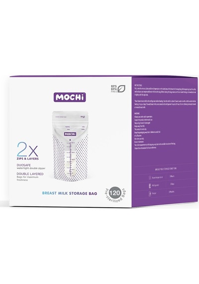 Mochi Anne Sütü Saklama Poşeti 120 Adet