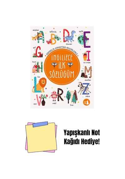 İngilizce İlk Sözlüğüm + Yapışkanlı Not Kağıdı
