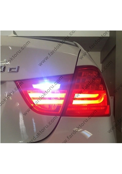 Fardoktoru T15 Led Geri Vites Ampulü Beyaz Güçlü Işik W16W
