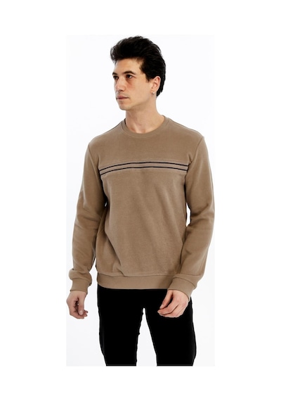 AR-MA Arma Erkek Regular Fit Selanik Kumaş Çizgi Baskılı Bisiklet Yaka Kazak %65 Pamuk %35 Polyester K30124697702 Füme - Gri AR-MA Arma Erkek Regular Fit Selanik Kumaş Çizgi Baskılı Bisiklet Yaka Kazak %65 Pamuk %35 Polyester K30124697702 Füme - Gri