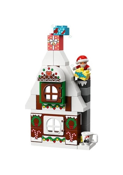 LEGO® Duplo 10976 Noel Baba'nın Zencefilli Kurabiye Evi 50 Parça