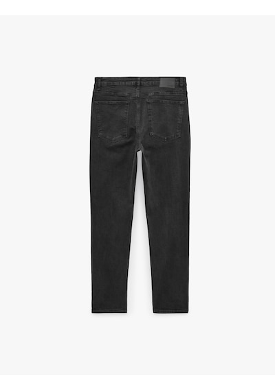 Koton Pamuklu 5 Cepli Slim Fit Jean Pantolon - Brad Jean Siyah 7wam40454nd