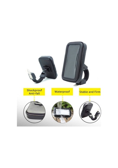 Telefon Tutacağı Motosiklet Fermuar Kılıflı 6 Inch / Syte179 552304441