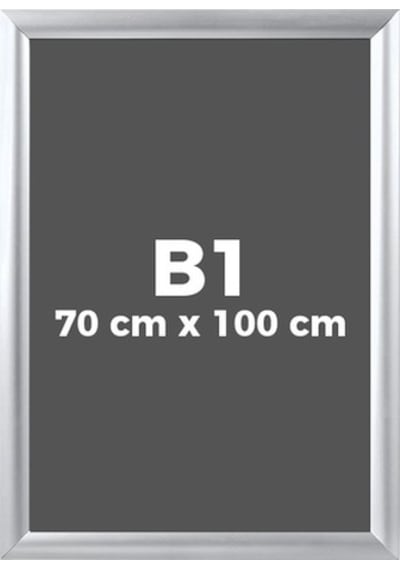 B1 70X100Cm Alüminyum Çerçeve Gönye Köşe Aç Kapa Açılır Kapanır