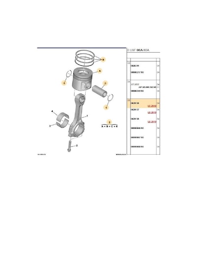 Boxer Jumper 3 Piston Sekman Nüral Euro4 8772703std-0628s6-0628s7