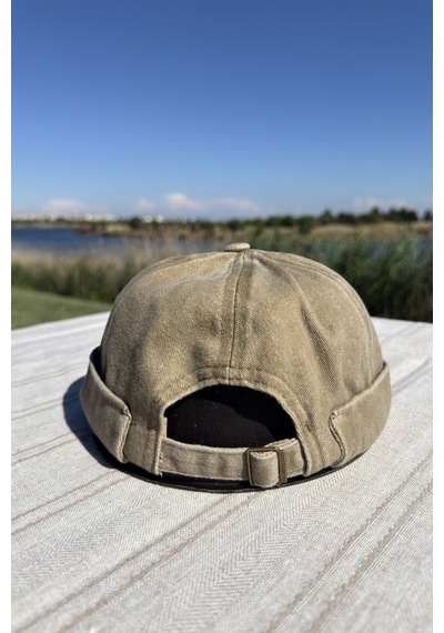 Mollycrush Docker Kep Şapka Sokak Modası Hip Hop Camel Erkek Ayarlanabilir Model Camel