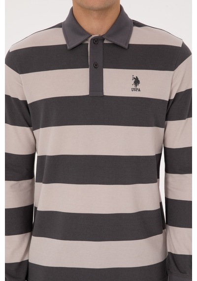 U.s. Polo Assn. Erkek Gri Sweatshirt 50316467-vr024 Grı