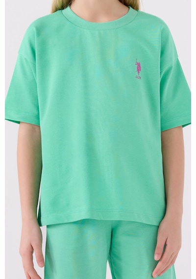 U.S. Polo Assn. U.s. Polo Assn Kız Çocuk Bambu Bermuda Takım 5274-43577 Çok Renkli U.S. Polo Assn. U.s. Polo Assn Kız Çocuk Bambu Bermuda Takım 5274-43577 Çok Renkli