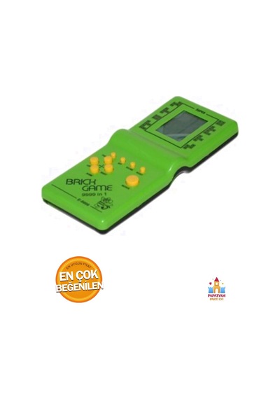 Nostaljik Brickgame Tetris Atari Oyun Konsolu - Müzikli Sesli Elatarisi Ve 9999 Oyun İle Eğlenceye H