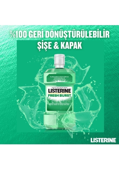 Listerine Fresh Burst 250 ML x3