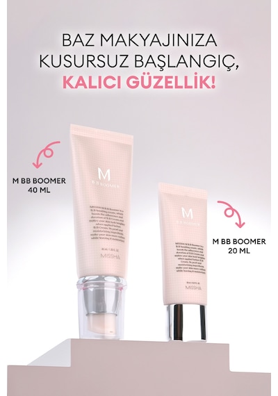 Missha Işıltılı ve Aydınlık Görünüm Sağlayan Makyaj Bazı M B.B Boomer 20 ML