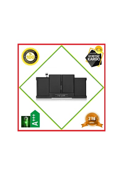Baburtechbilişim Apple Uyumlu MacBook Air 13 İnch A1369 2012 Notebook Batarya