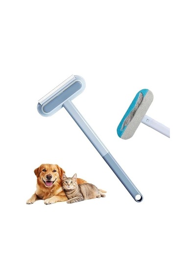 4'ü 1 Arada Kedi Köpek Tüy Temizleme Sihirli Fırça Seti Çok Yüzeyli Temizlik Aparatı Cam, Koltuk, Halı Temizley