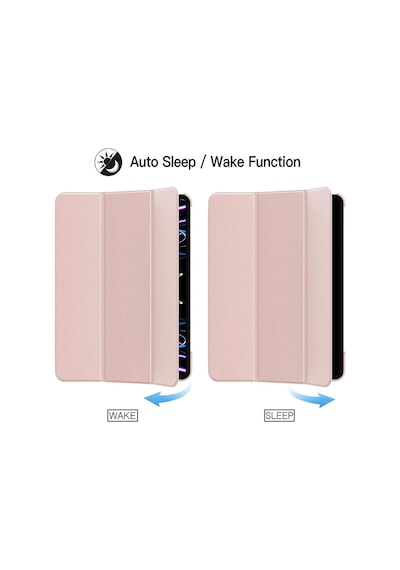 Apple Uyumlu iPad Pro 4. Nesil M2 2022 11 Inç Tablet Flip Smart Standlı Akıllı Kılıf Smart Cover Kılıf