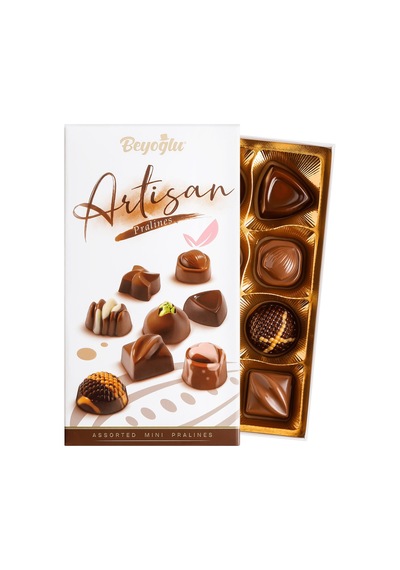 Beyoğlu Artizan Pralin Çikolata 80 Gr X 3 Adet