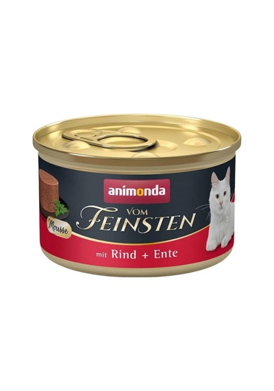 Animonda Vom Feinsten Sığırlı Ve Ördekli Yetişkin Kedi Konservesi 85 Gr