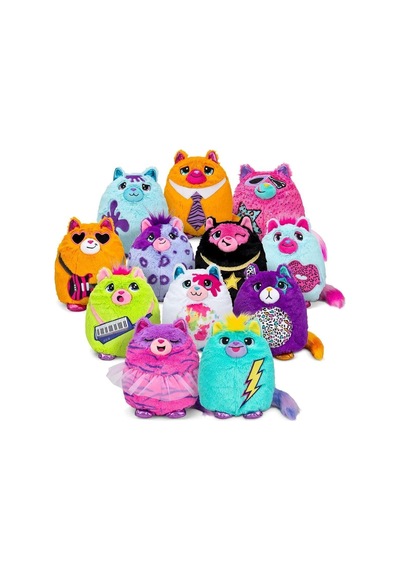 Sesli Misfittens Sürpriz Peluş Hediyelik Peluş Misfitens Oyuncak -407 Çok Renkli
