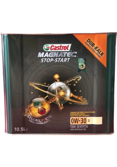 Castrol Magnatec Stop-Start 0W-30 Tam Sentetik Motor Yağı 10.5 L