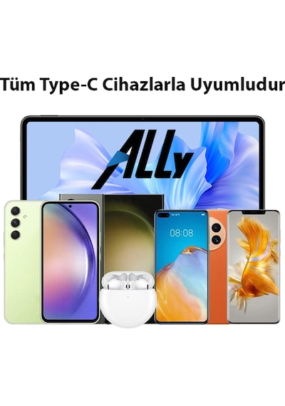Ally Te-pd14 30w Type-c- Usb C Hızlı Şarj Adaptörü