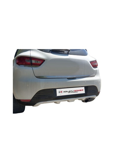 Renault Clio 4 Arka Orta Tampon Difüzör Fiber 2013-2019