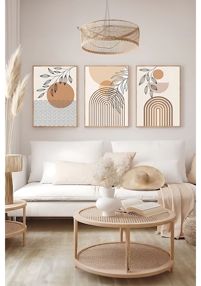 Artavessa Çerçeve Görünümlü Mdf Tablo Seti 3 Parça  - ARTSYCLLCT6