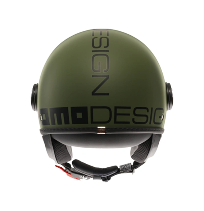 MomoDesign FGTR Classıc Mono Açık Kask Mat Yeşil Siyah