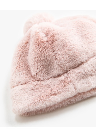 Koton Ponponlu Peluş Şapka Pembe 3wkg50016aa 3WKG50016AA265 Gülkurusu