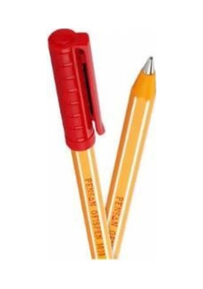 1010 Tükenmez Kalem 1mm Kırmızı 60'lı 1 Mm