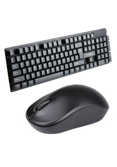 T-Wolf TF-100 Wıreless Kablosuz Klavye Mouse Set