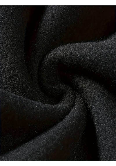 Hırsch Siyah Kadın Oversize Basic Kapüşonlu Lastikli Angel Baskılı Pamuklu Eşofman Takımı Siyah Hırsch Siyah Kadın Oversize Basic Kapüşonlu Lastikli Angel Baskılı Pamuklu Eşofman Takımı Siyah