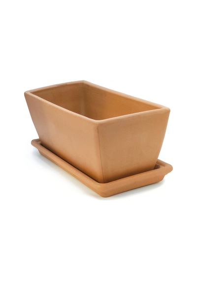 Cassetta Garda 32 Cm Toprak Saksı Terracota