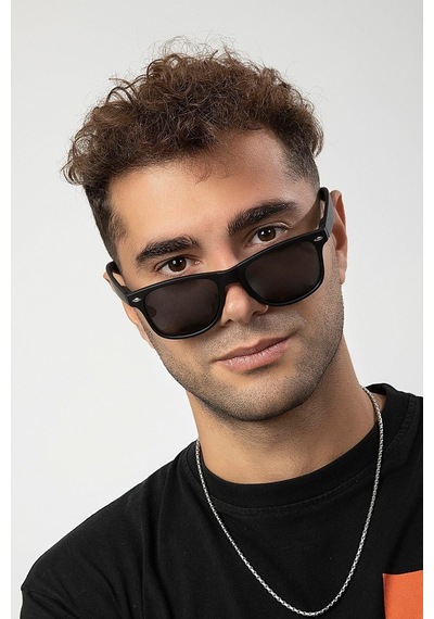 Xed Wayfarer Siyah Erkek Güneş Gözlüğü