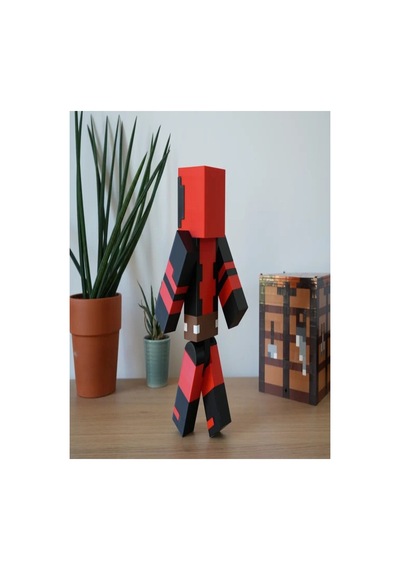Minecraft Deadpool Figür