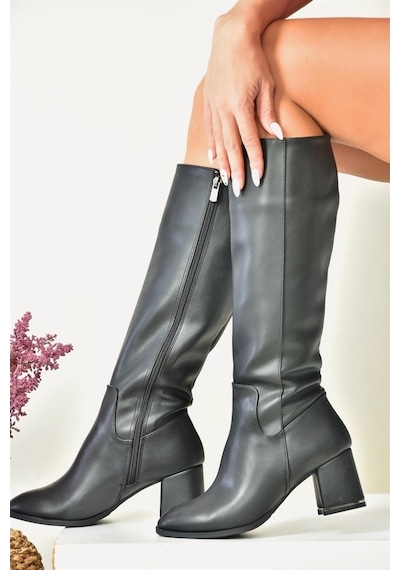 Fox Shoes Siyah Günlük Kadın Çizme N282920209