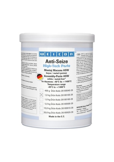 Weicon Anti-Seize High-Tech Montaj Macunu 1 Kg