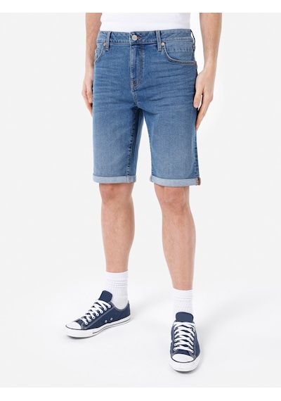 Colin's Colins Düşük Bel Mavi Erkek Jean Şort Mavi