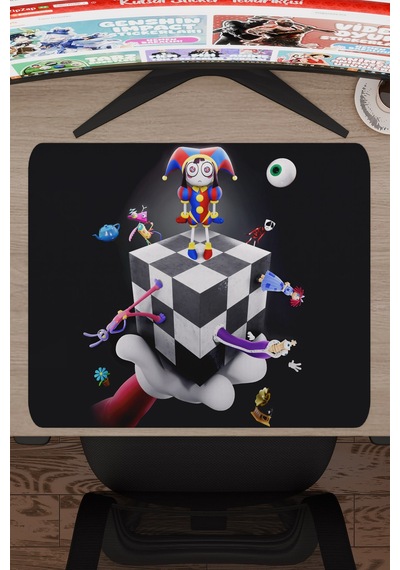 Tadc Amazing Digital Circus Dikişli Kauçuk Oyuncu Mousepad V2 - 48x40 Xl Gaming Mouse Pad