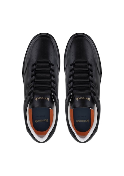 Barracuda Erkek Hakiki Deri Siyah Sneakers & Spor Ayakkabı 511 Bu3510a Erk Ayk Y24 Black/black Sole Siyah