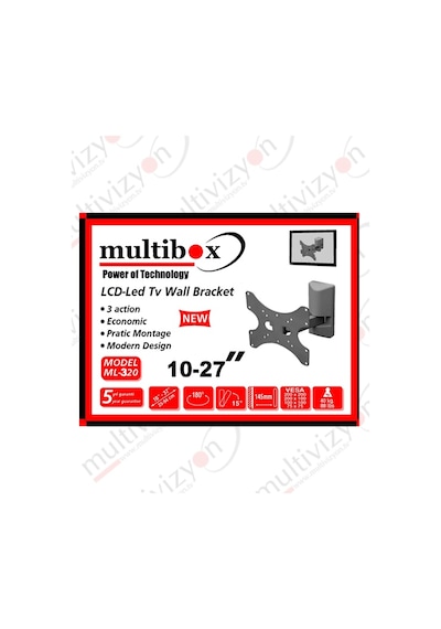 Multibox 10" - 27" Hareketli Lcd Askı Aparatı