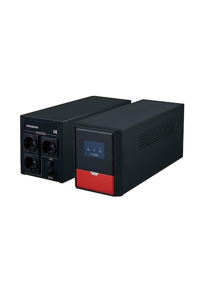 Andees Ad-1200 1200va 12v7.5ahx2 Ups Kesintisiz Güç Kaynağı 430x210x235mm
