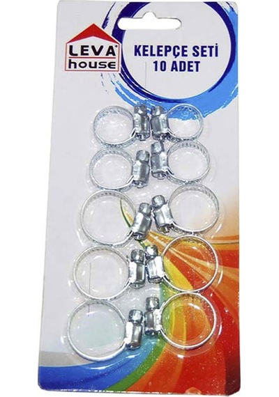 Leva House Hortum Kelepçe Seti 10 Adet