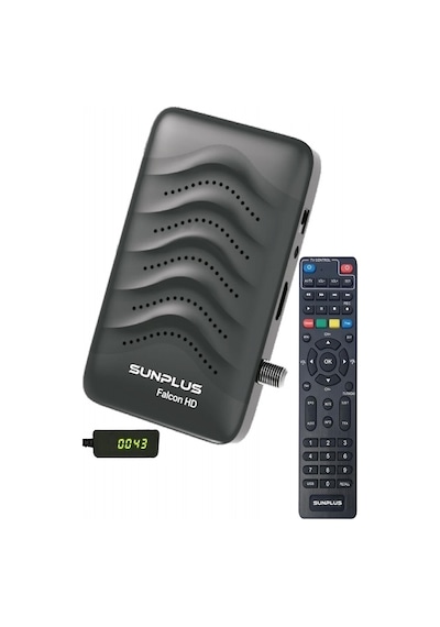 Sunplus Falcon Çanaklı - Çanaksız Wi-Fi Full HD Uydu Alıcı